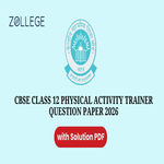 CBSE Class 12 Physical Activity Trainer Question Paper 2026 with Solutions